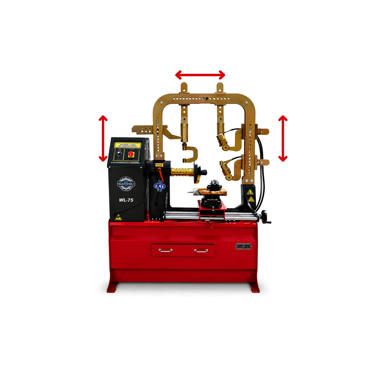 Katool KT-WL75 Rim Straightener w/ Cutting Tool