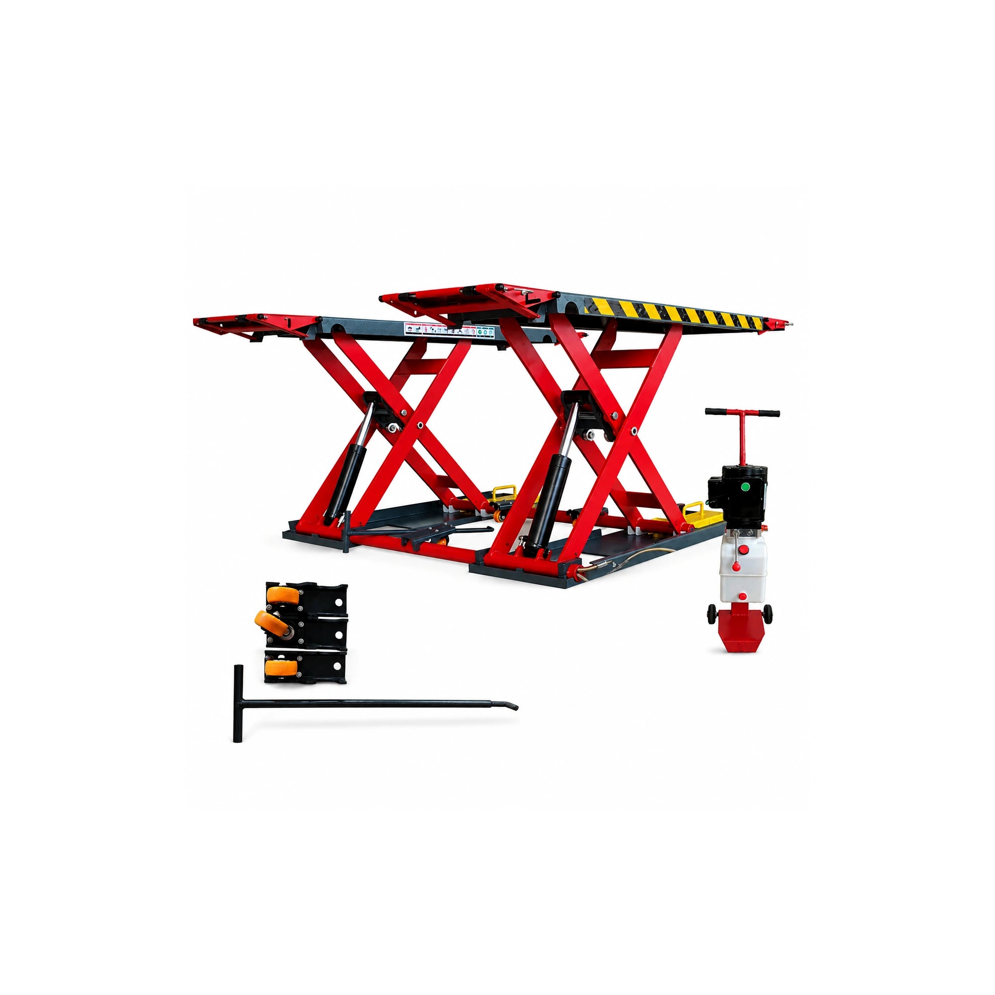Katool KT-X77 - Scissor Car Lift (7,000 lb, Mid-Rise)