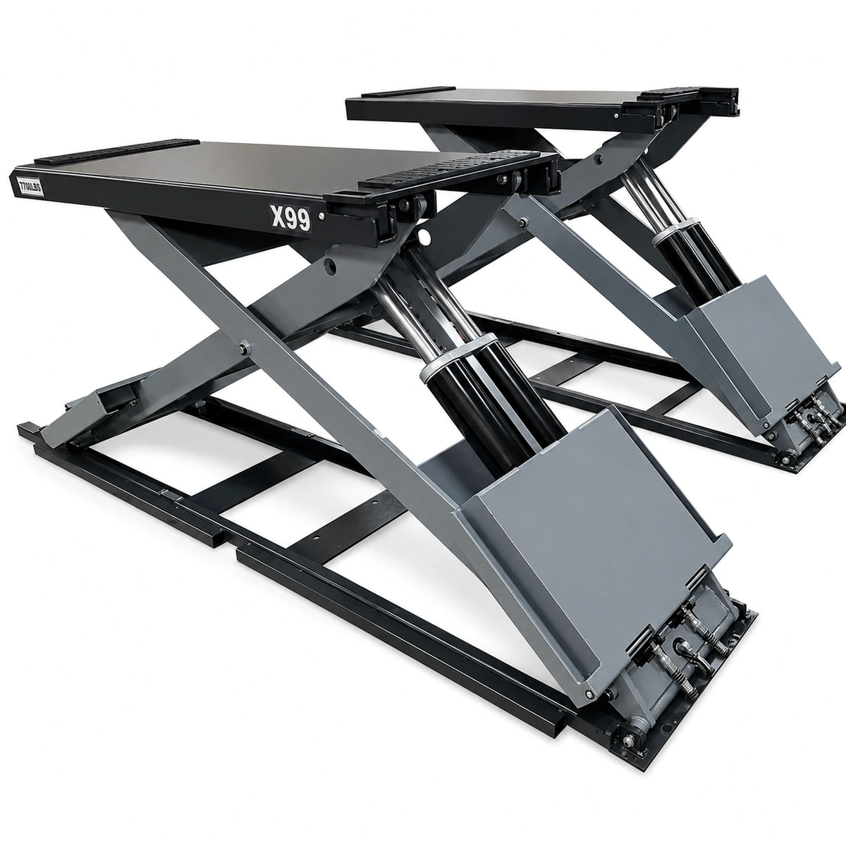 Katool KT-X99 - Scissor Car Lift (7,700 lb, Full-Rise)