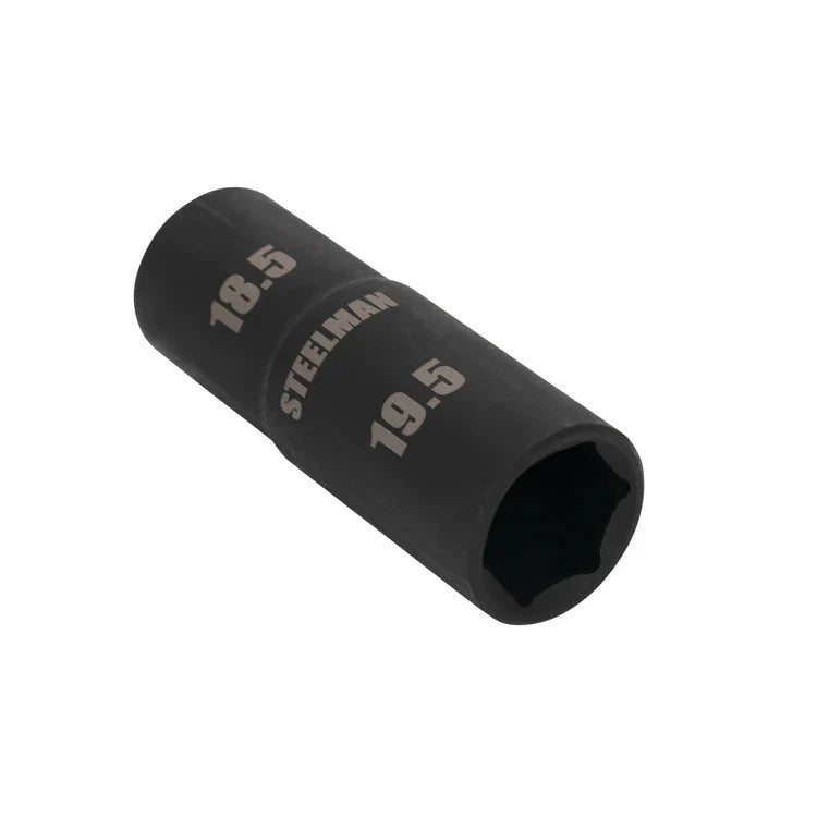 STEELMAN JS-97025 Socket – 1/2" Dr. x 18.5mm x 19.5mm Deep Flip