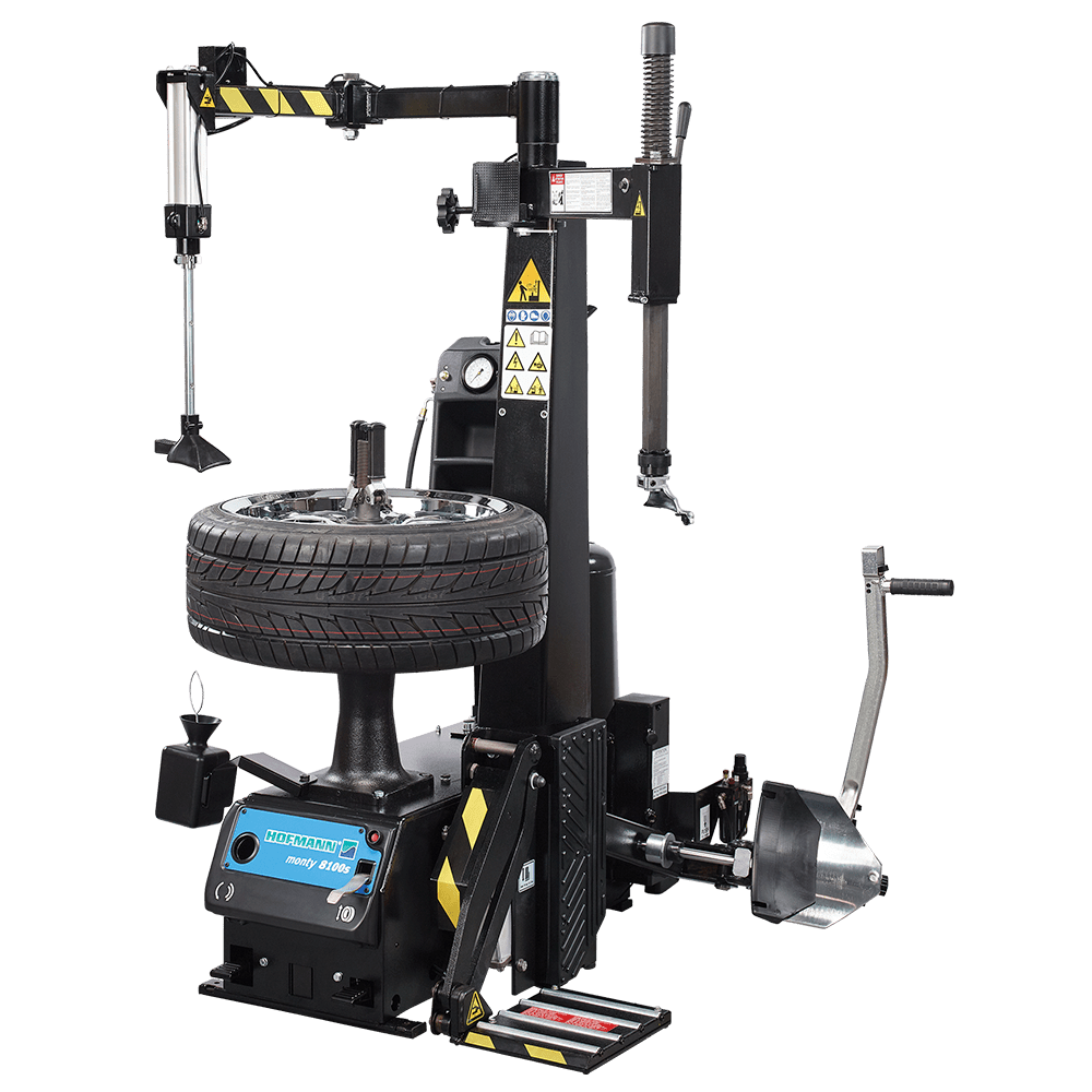 Hofmann Monty 8100S Center-Post Tire Changer 30 Inch Rim