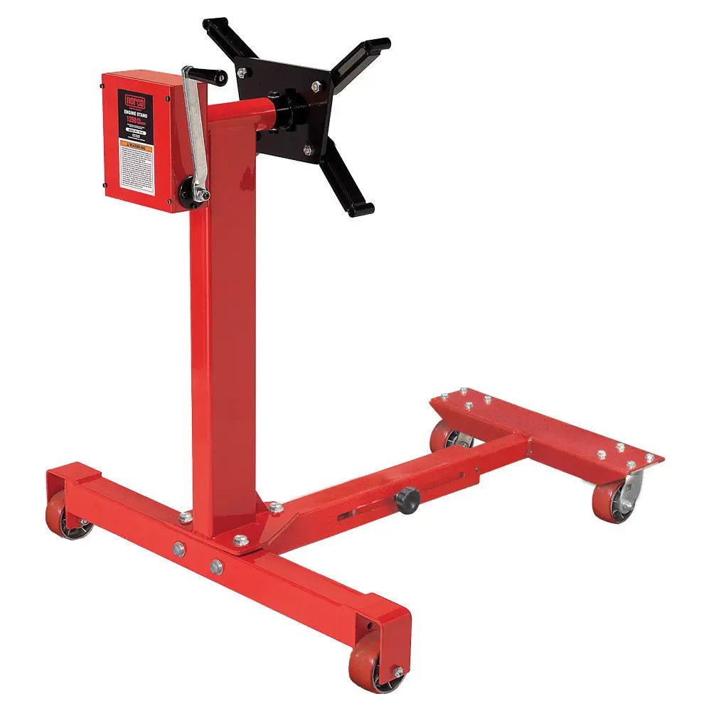 NORCO 78155 1,250 LBS. CAPACITY ENGINE STAND, 75:1 GEAR