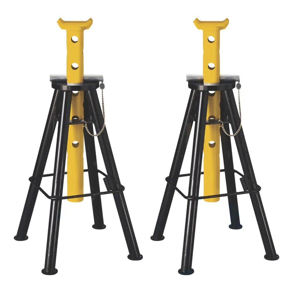 OMEGA 32107B 10 Ton High Lift Pin Style Jack Stand (Pair)