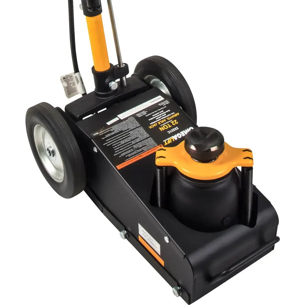 OMEGA 23221C 22-Ton Heavy-Duty Air Hydraulic Axle Jack