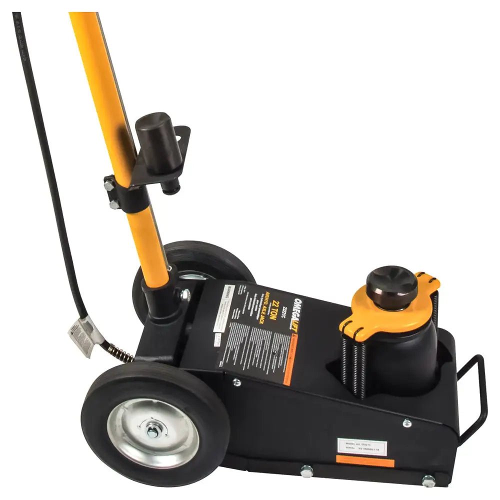 OMEGA 23221C 22-Ton Heavy-Duty Air Hydraulic Axle Jack