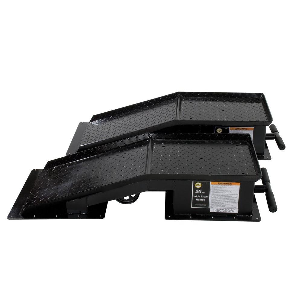 OMEGA 93200 20 Ton Rated Normal Base Truck Ramps