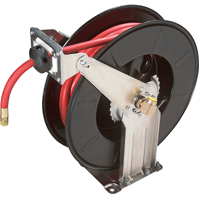 RANGER Air Hose Reel with 50-Foot Hose, RH-50PL