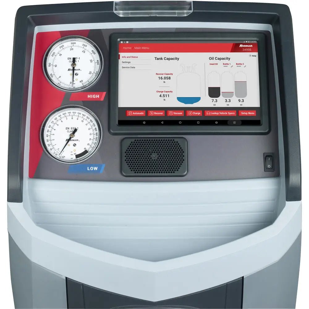 ROBIN AIR 34998 CONNECTED R-134A ACS MACHINE
