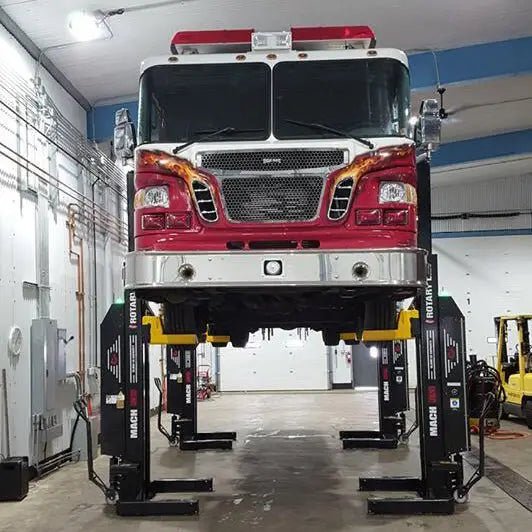 ROTARY MCHM19 19K Flex MAX Wireless Remote Control Mobile Column Lift System (Set of 4)