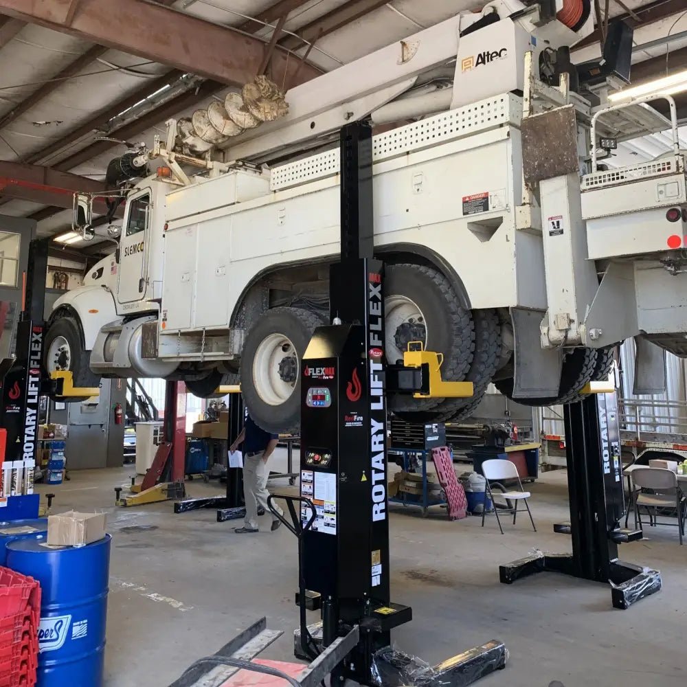 ROTARY MCHM19 19K Flex MAX Wireless Remote Control Mobile Column Lift System (Set of 4)