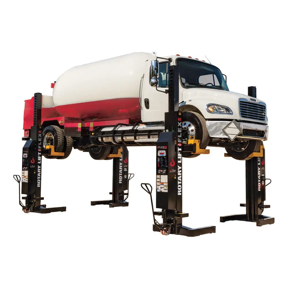 ROTARY MCHM19 19K Flex MAX Wireless Remote Control Mobile Column Lift System (Set of 4)