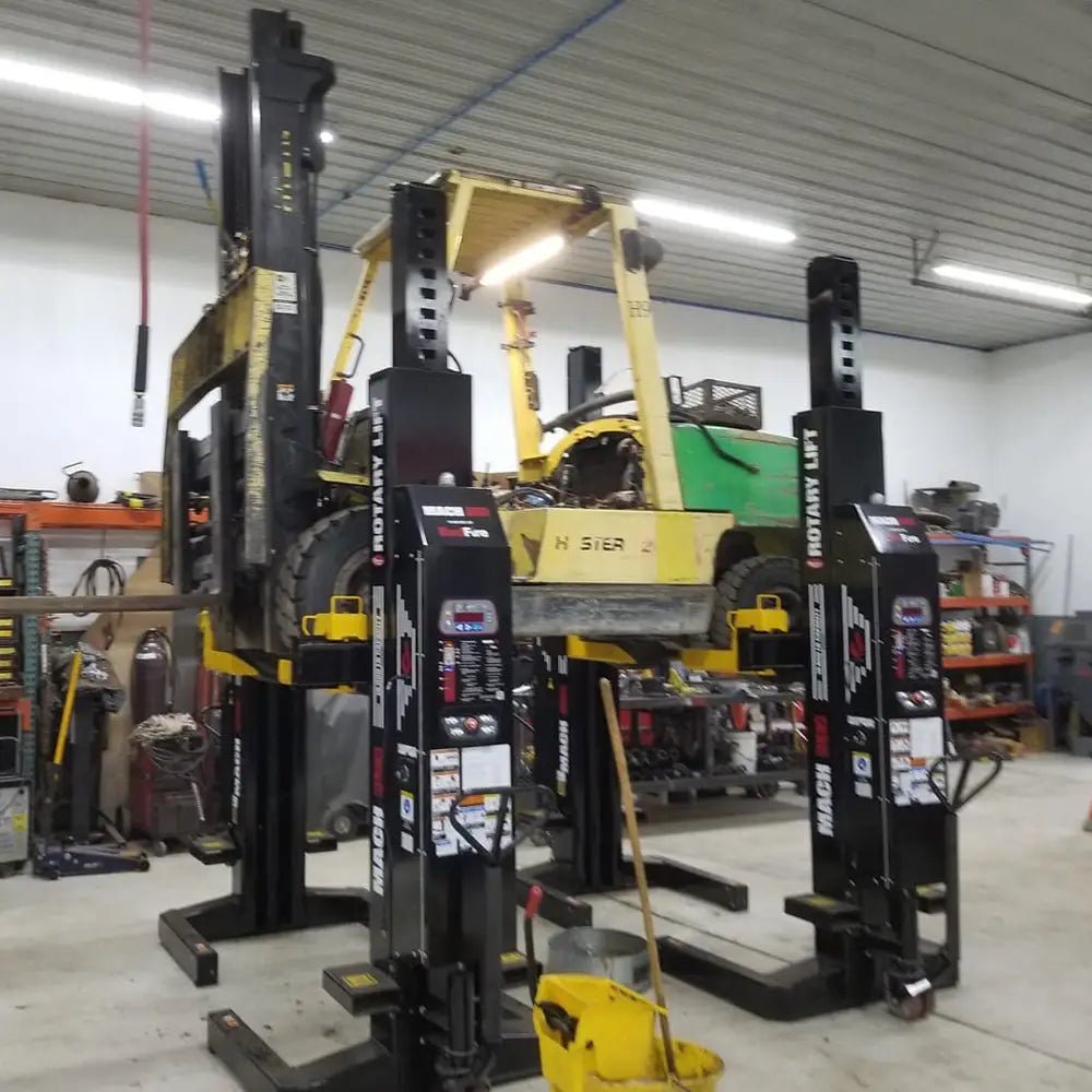 ROTARY MCHM19 19K Flex MAX Wireless Remote Control Mobile Column Lift System (Set of 4)