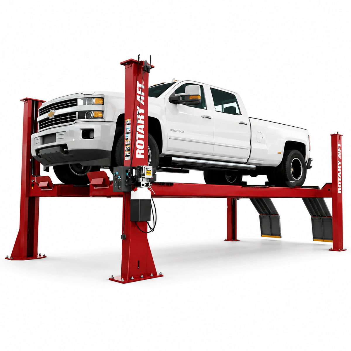 Rotary ARO16L - 16,000 lb 4-Post Alignment Lift, Open Front