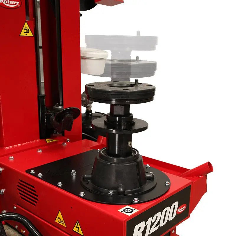 ROTARY R1200 Auto Center-Post Leverless Tire Changer, Dual Roller