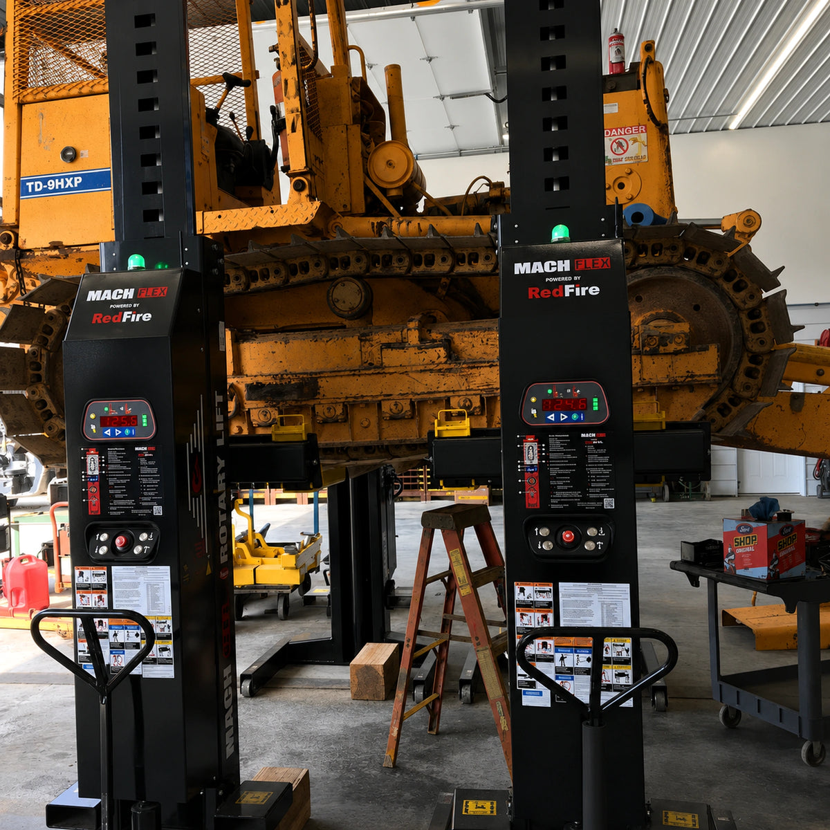 Rotary MCHM19 - Flex MAX Mobile Column Lift System (Set of 4)