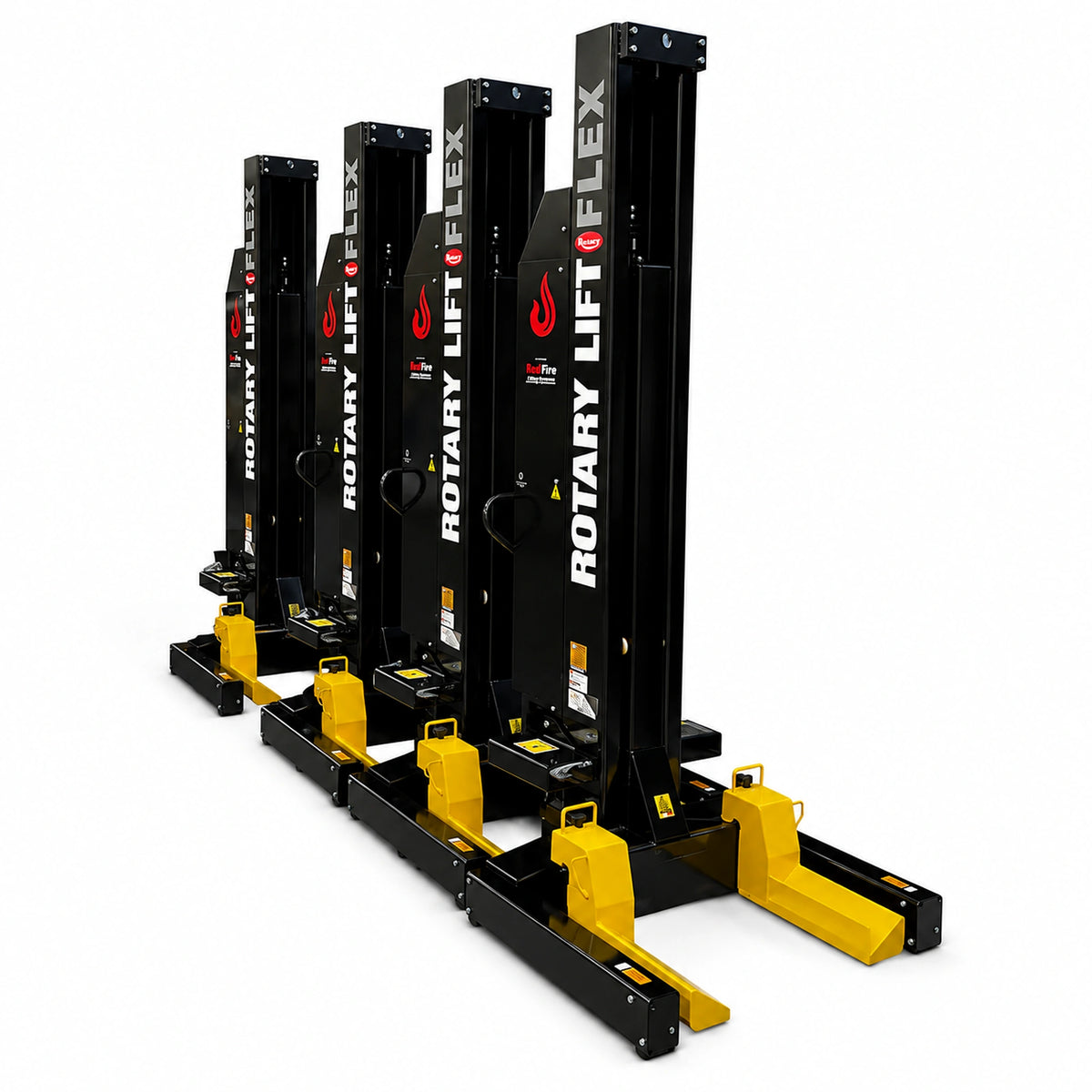 Rotary MCHM19 - Flex MAX Mobile Column Lift System (Set of 4)