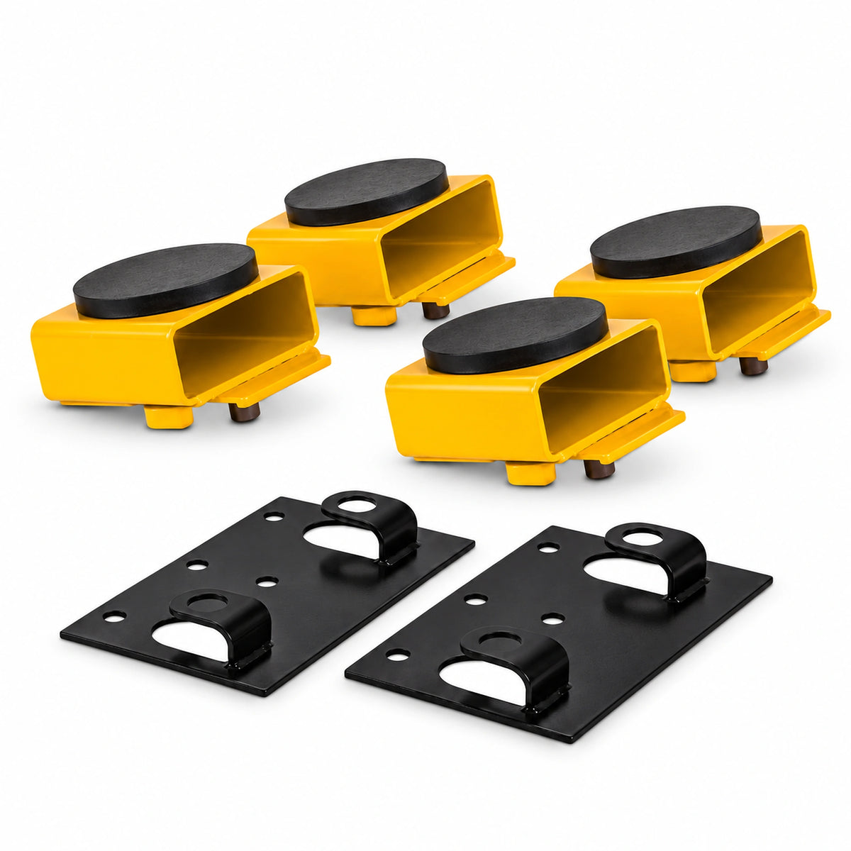 Rotary FJ6138 - Flip-Up Extensions, 1/2" Rubber Top, Set of 6