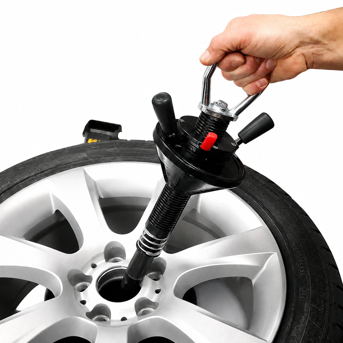 Rotary R1200 - Center-Post Leverless Tire Changer, Dual Roller