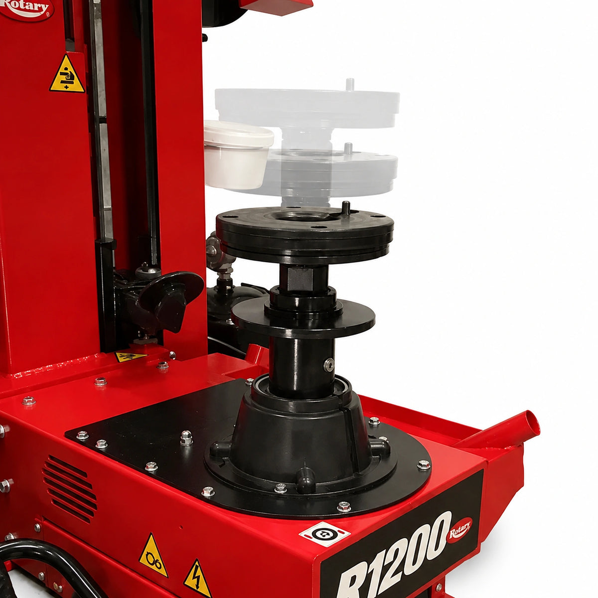 Rotary R1200 - Center-Post Leverless Tire Changer, Dual Roller