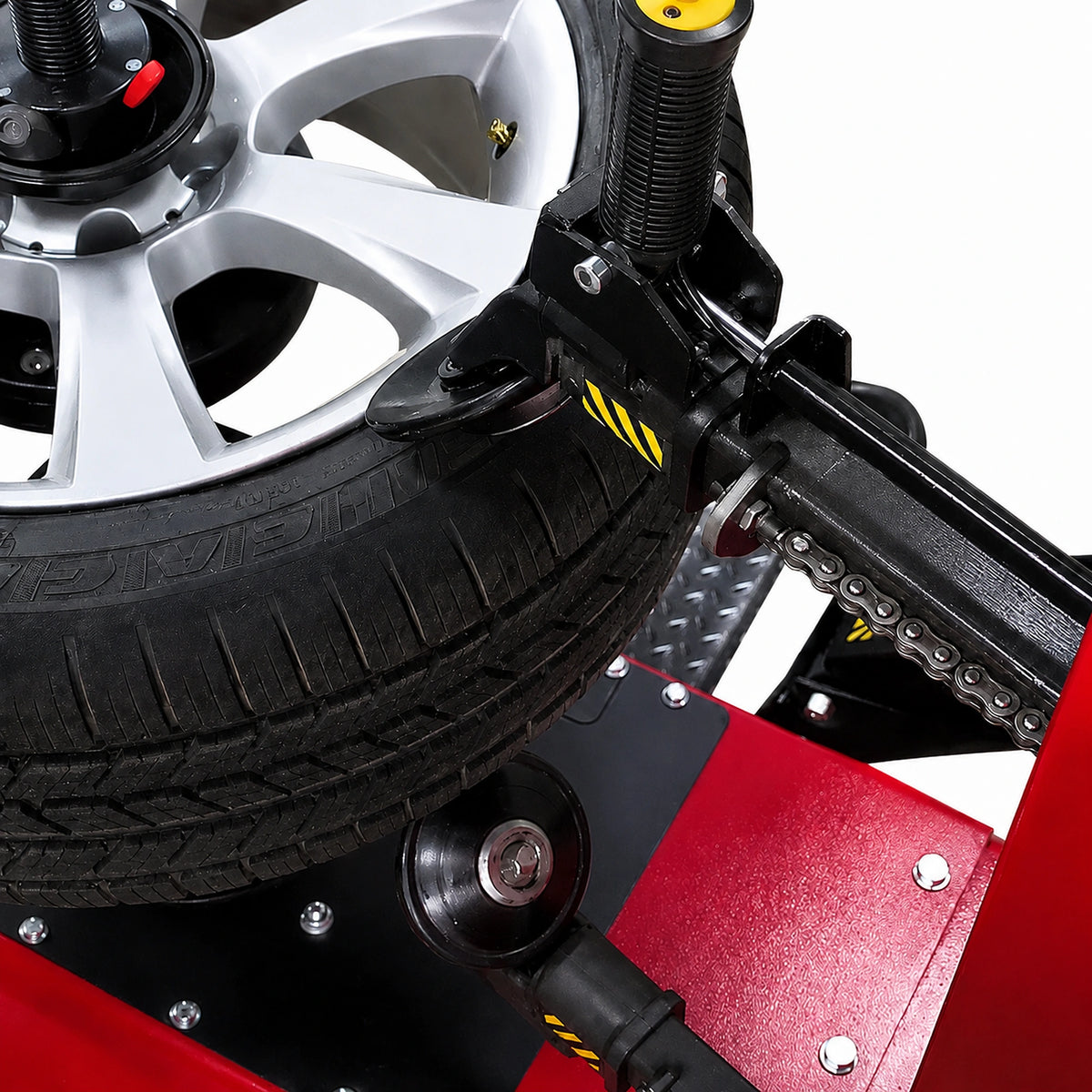 Rotary R1200 - Center-Post Leverless Tire Changer, Dual Roller
