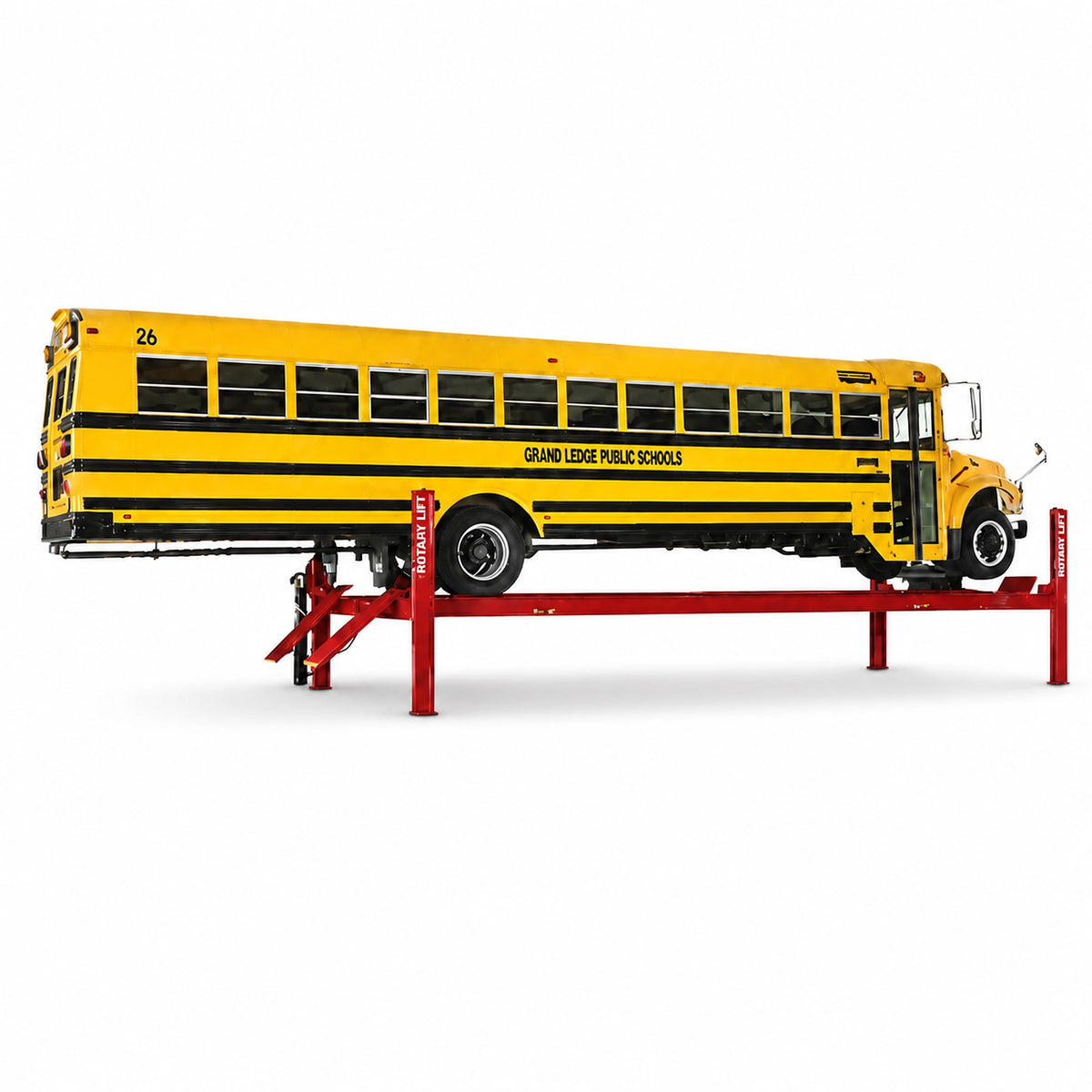 Rotary SM30EL - 30,000 lb Extended Four-Post Truck Lift