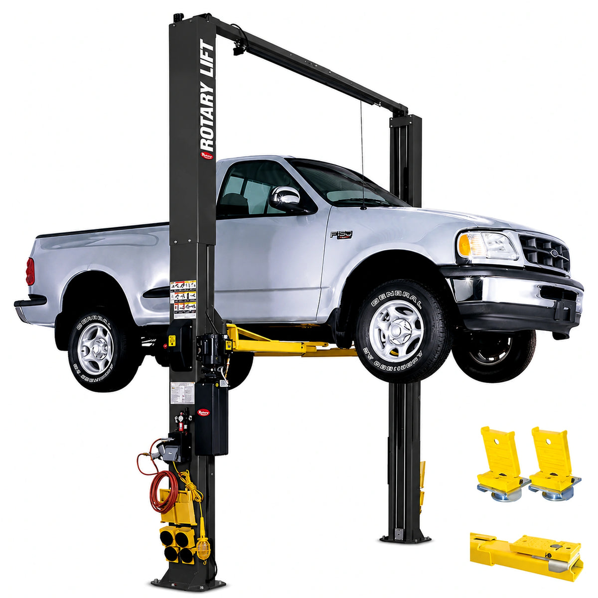 Rotary SPO10-RA-TRIO - 10,000 lb Two-Post Lift, TRIO Arms
