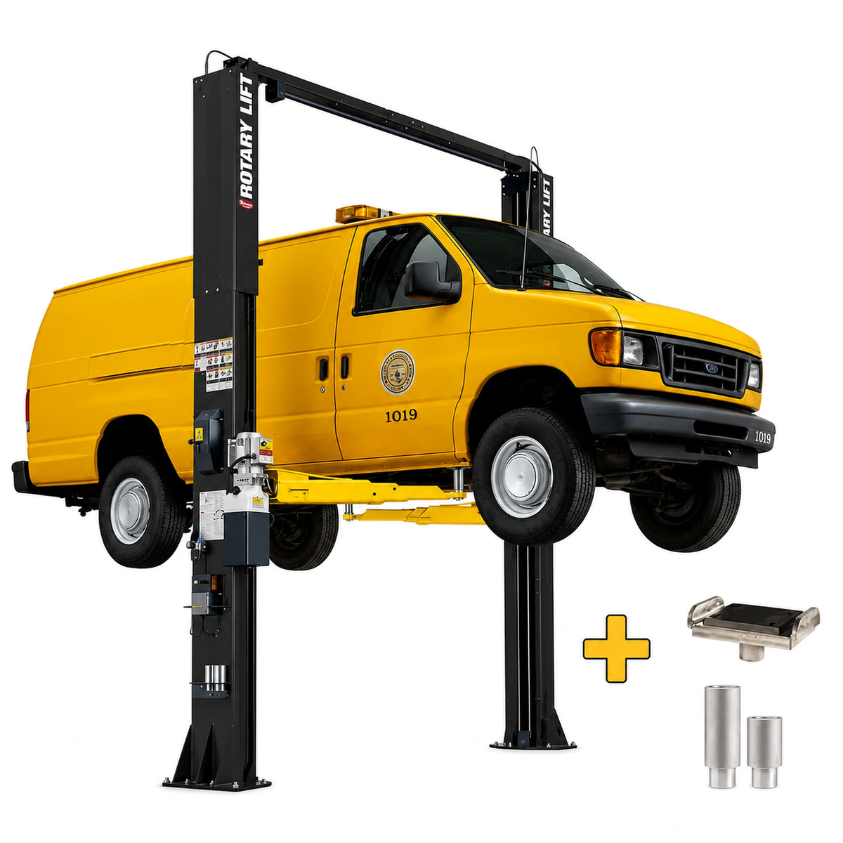 Rotary SPO12-TA - 12,000 lb Two-Post Symmetrical Lift