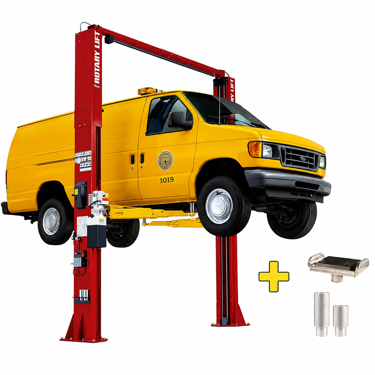 Rotary SPO12-TA - 12,000 lb Two-Post Symmetrical Lift