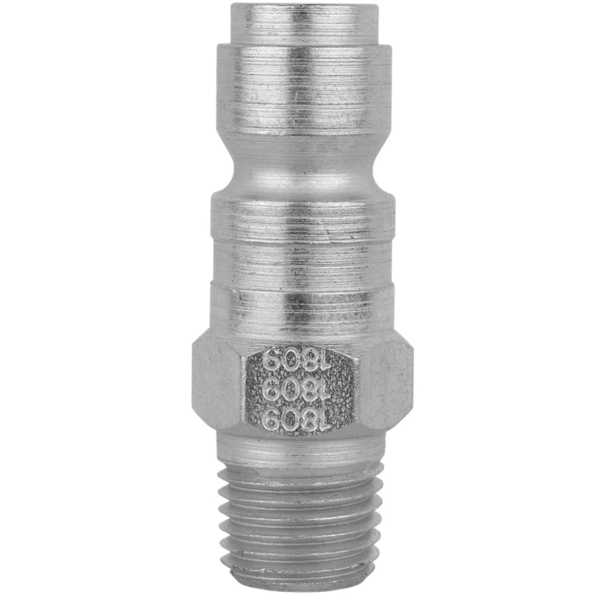 MILTON MIL-1809 P-Style Air Plug, 1/4" MNPT, 68 SCFM, 300 PSI