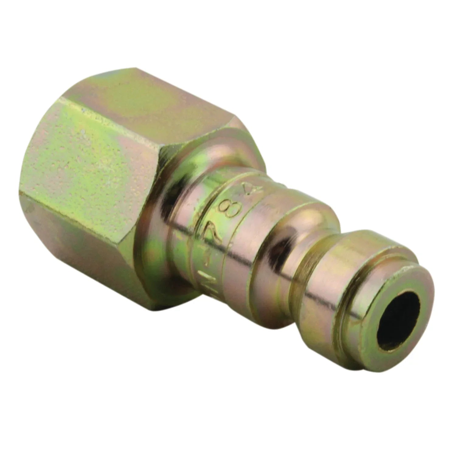 MILTON MIL-784 T-Style Air Plug Fitting, 1/4" FNPT, 300 PSI, 40 SCFM