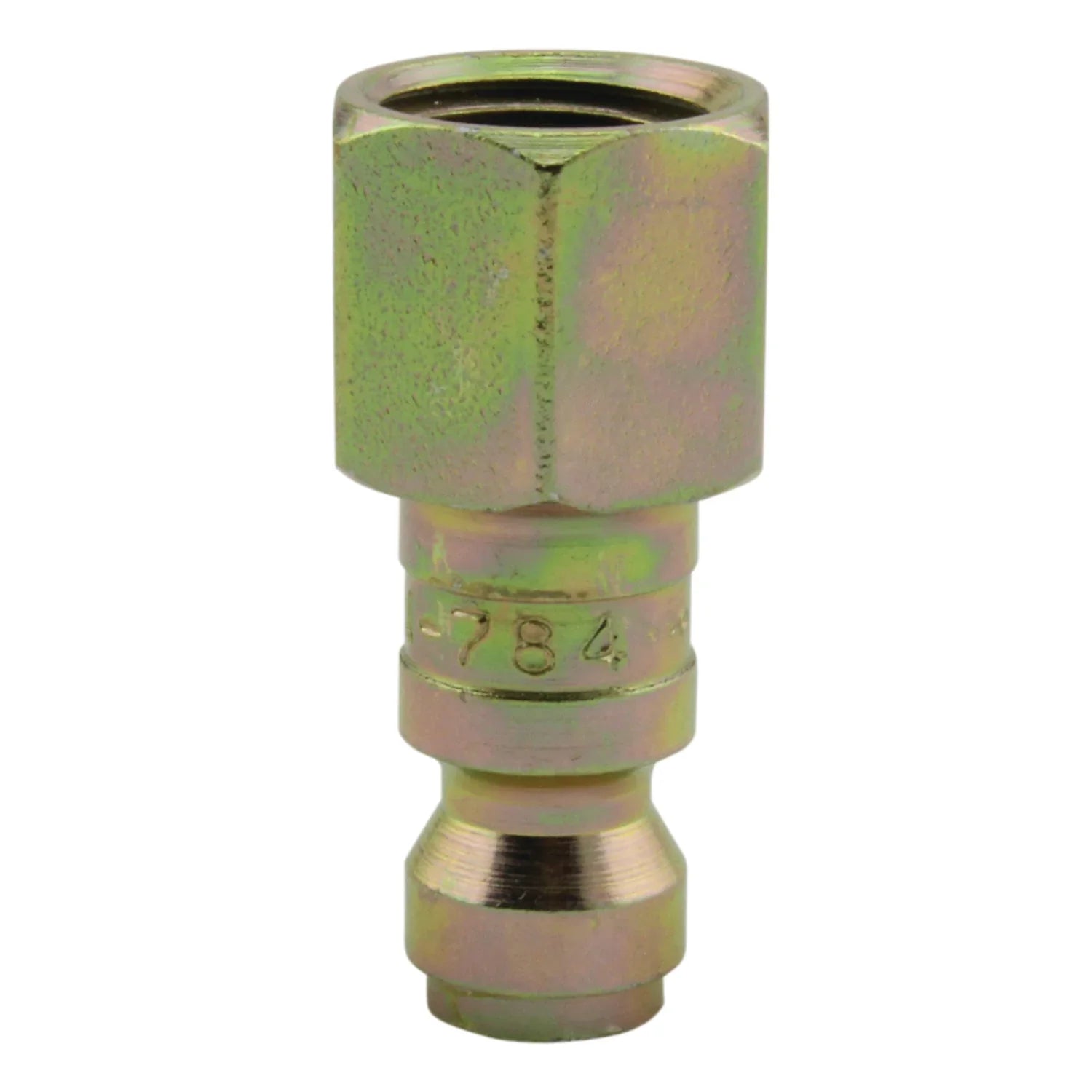 MILTON MIL-784 T-Style Air Plug Fitting, 1/4" FNPT, 300 PSI, 40 SCFM