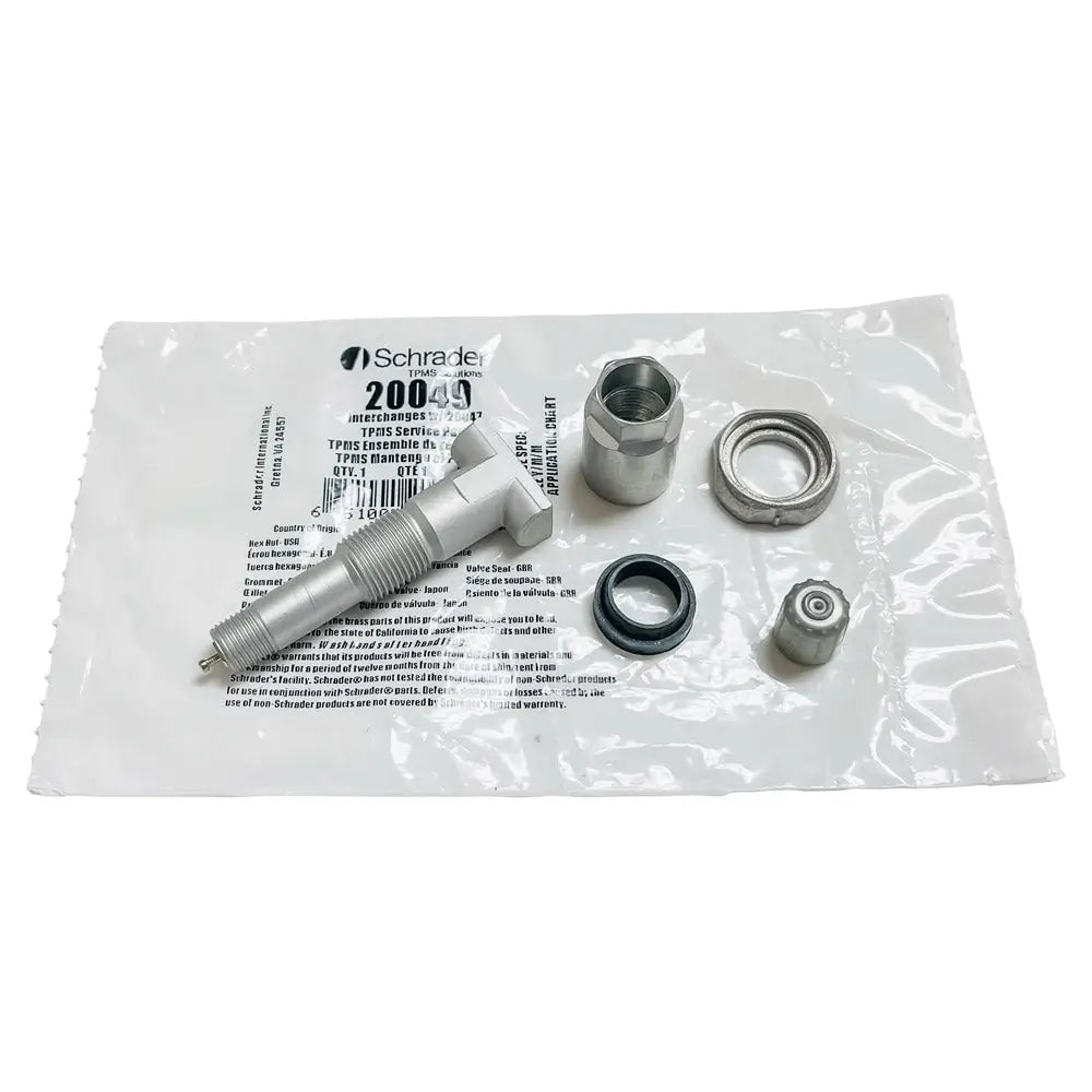SCHRADER 20049 ALUMINUM VALVE KIT/SERVICE PACK FOR 33700 EZ-SENSOR