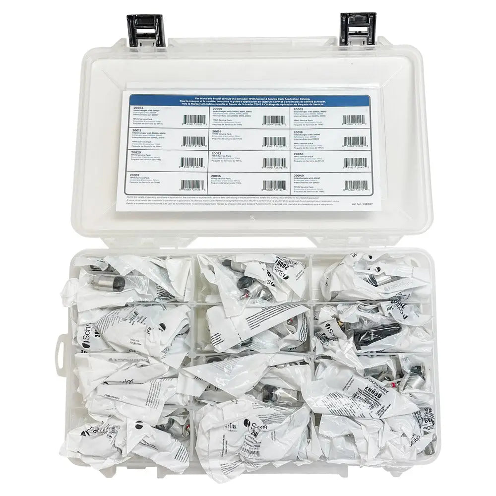 SCHRADER 20798 TPMS SERVICE KIT, 12 KIT TYPE (96 KITS)