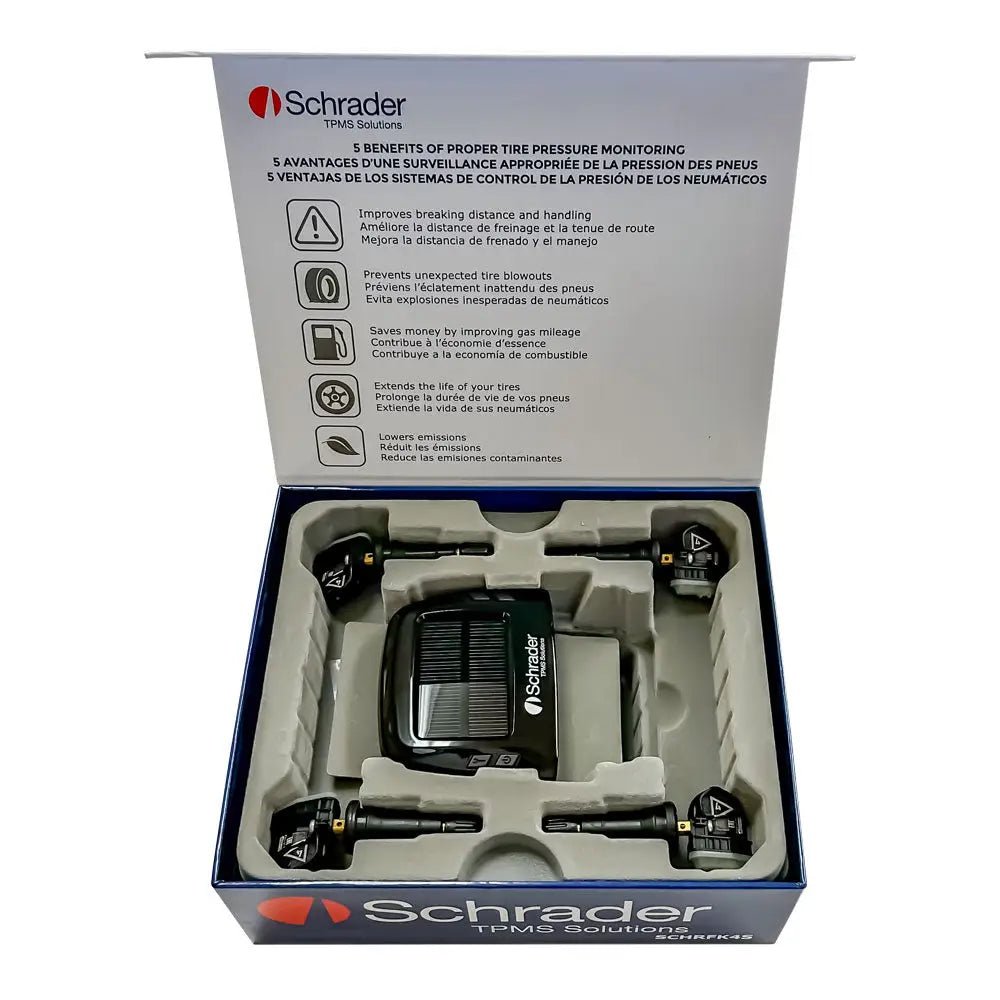 SCHRADER SCHRFK4S RETROFIT TPMS KIT FOR OFF ROAD VEH. OR VEH. W/O TPMS