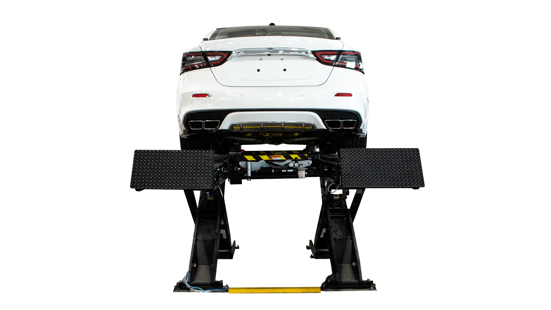 Challenger SX14 14,000 lb Scissor Alignment Lift with LED Lighting