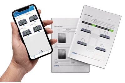 Hofmann TreadReader Handheld 3D Tire Measurement Scanner