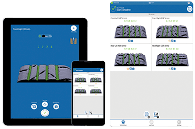 Hofmann TreadReader Handheld 3D Tire Measurement Scanner