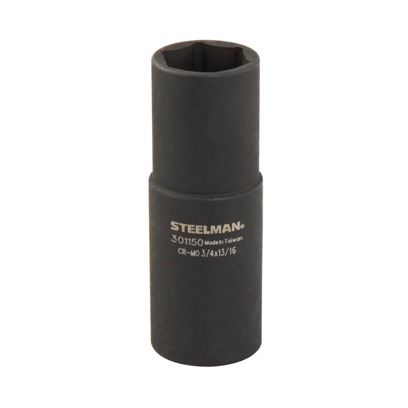 STEELMAN JS-301150 1/2" Drive x 3/4" x 13/16" Deep Flip Impact Socket