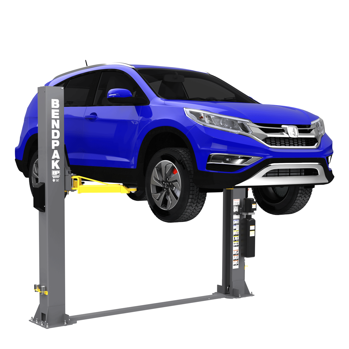 BENDPAK XPR-9TF Two Post Car Lift, 9,000 lbs Capacity