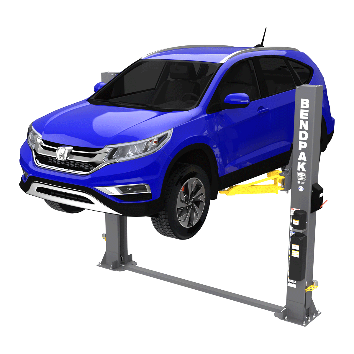 BENDPAK XPR-9TF Two Post Car Lift, 9,000 lbs Capacity