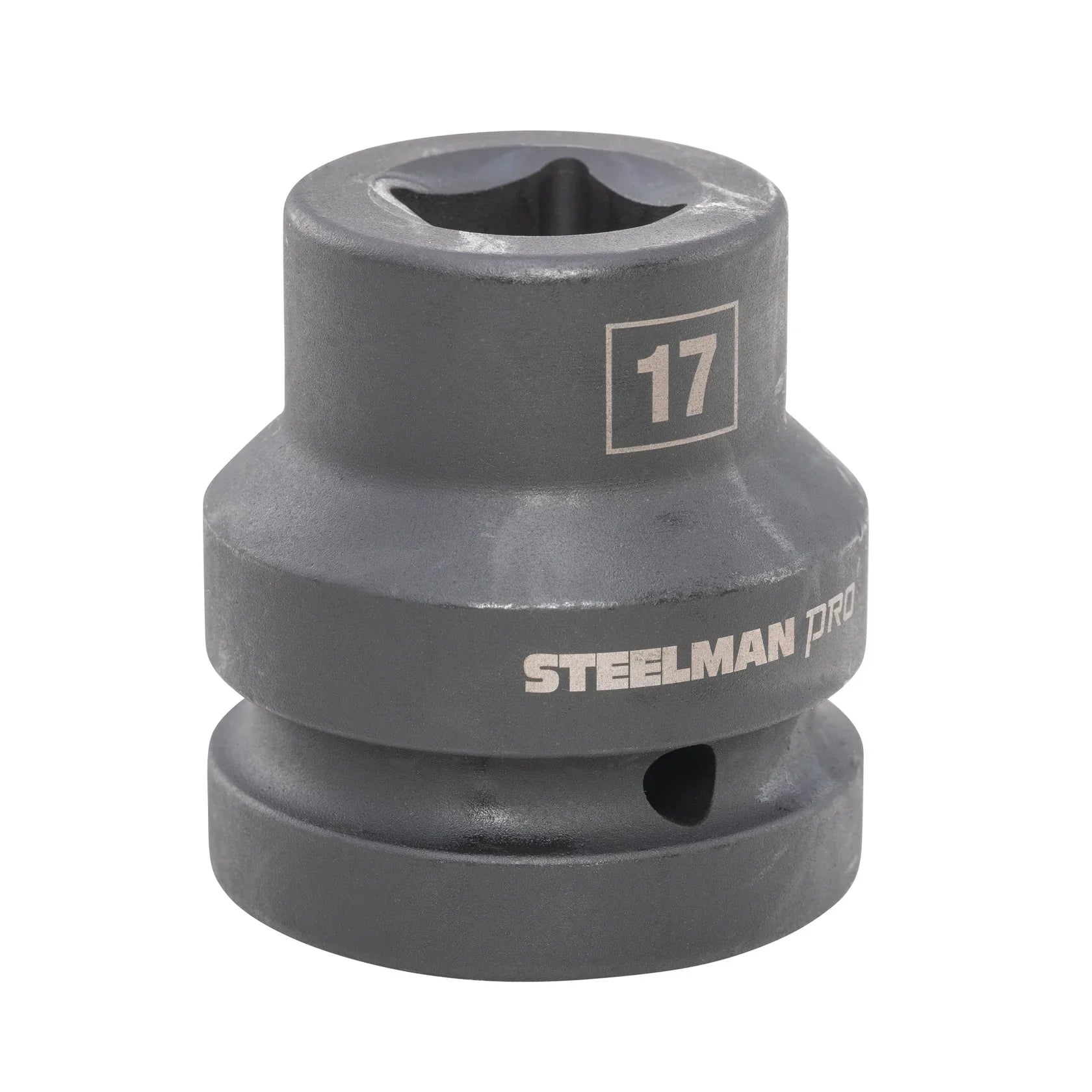 STEELMAN JS-60557 1in DR. 17MM 4-Point Standard Budd Impact Socket