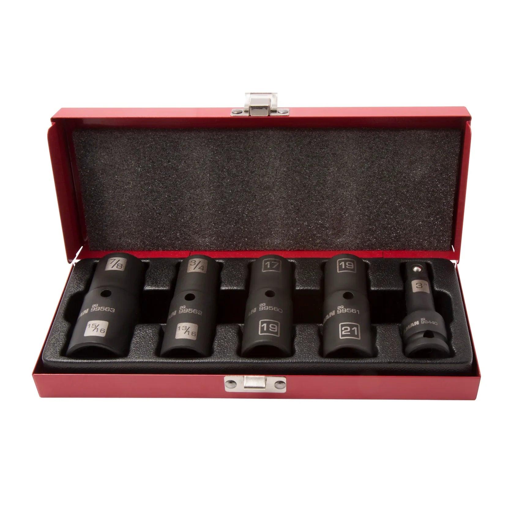 STEELMAN JS-99495 1/2" Drive 5-Piece Flip Socket Set