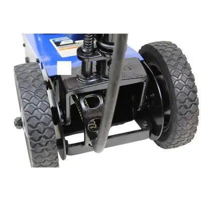 K-TOOL KTI63197 22-Ton Air Hydraulic Truck Jack, Welded Pump, 3 Adaptors, 100-120 PSI