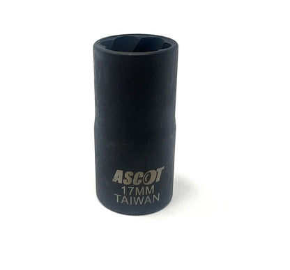 MT-RSR 14-TSKIT 5-Piece Drive Twist Socket Set, CR-MO Steel, 1/2" Drive, Heavy Duty Blow Molded Case