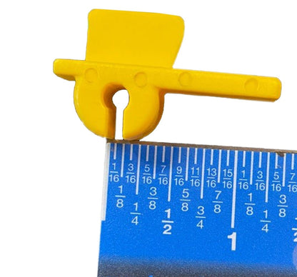 MT-RSR 113G61AY Slotted Yellow Plastic Inserts, Hofmann, John Bean, Snap-On (10-Pack)