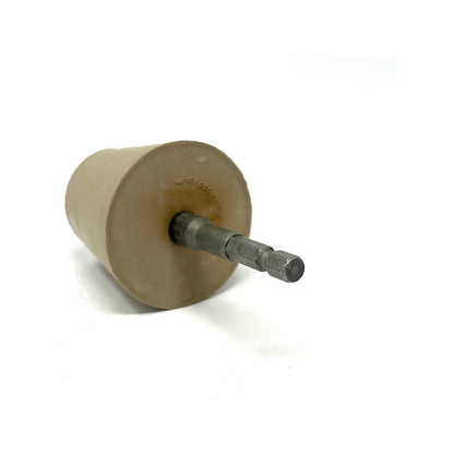 MT-RSR 14-ERCONE-H Adhesive Remover Eraser Wheel, Small Conical, Hex Shank