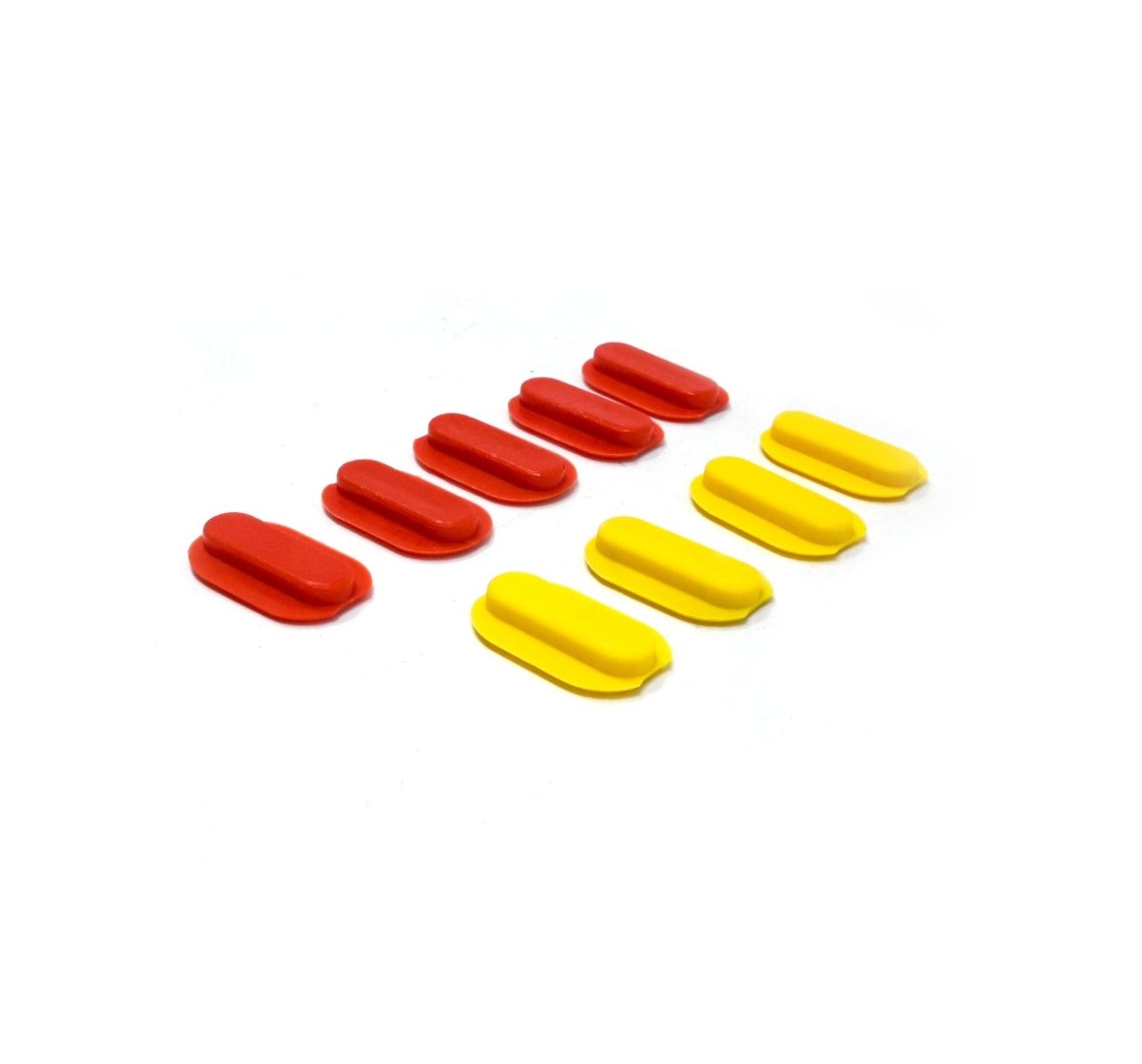 MT-RSR 1489-1167 Mounting Inserts for Corghi Master 2002-UP, 10-Pack (5 Red, 5 Yellow)