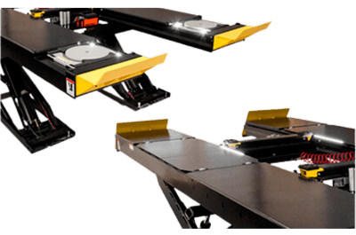 Hofmann 14K Scissor Alignment Lift 14000 lb Open Front Rear