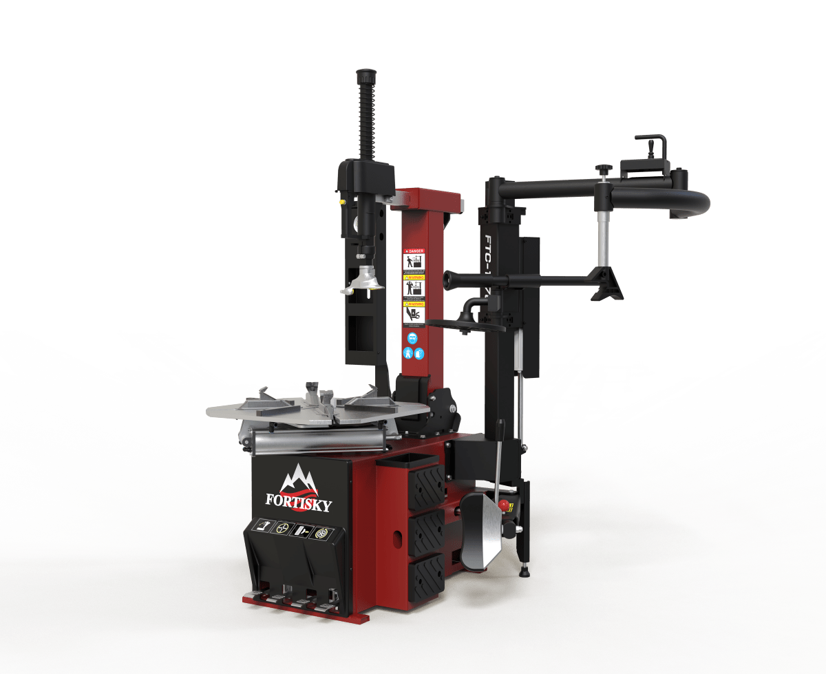 Fortisky FTC-1670 Tilt-Back Tire Changer 28" Rim 2.0HP w/ Helper Arm