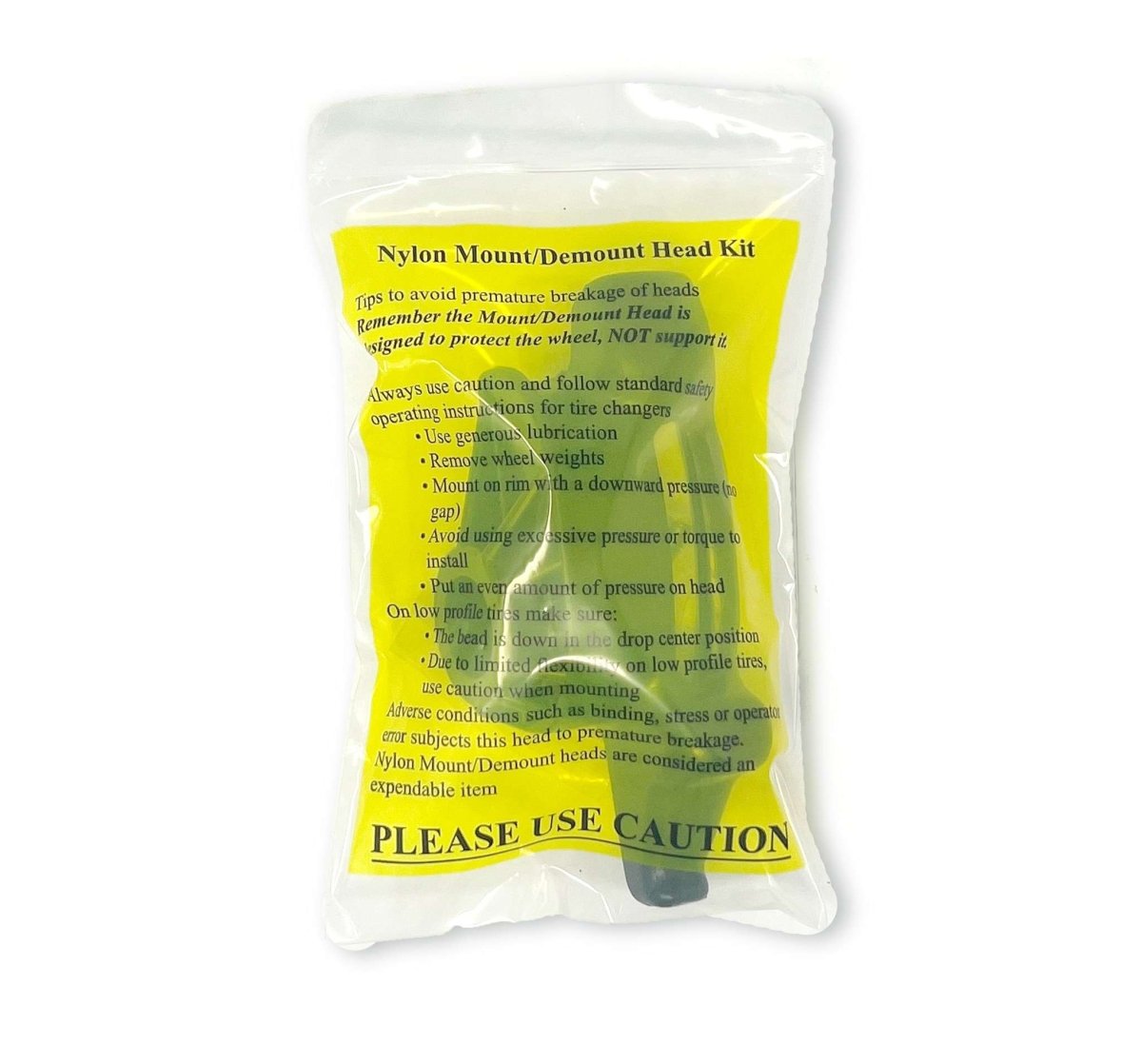 MT-RSR 18306USA Nylon M/D Head with Hardware, Fits Coats Tire Changers, USA Made